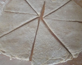 Teljes kiőrlésű töltött croissant recept fázis 3 fotója