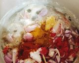 A picture of step 1 of گوبھی گوشت 😋😋.