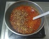A picture of step 7 of Akhha Masoor  Kolhapur Special.