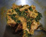 Foto langkah ke 5 dari resep Ayam Betutu Daun Singkong.