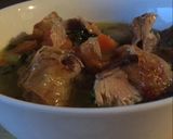 A picture of step 7 of Chicken soup.