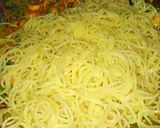 A picture of step 5 of Creamy Fajita pasta.