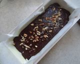 عکس مرحله 4 از دستور کیک موزی شکلاتی (بدون روغن و شکر و همزن)🥮🍌🍫🍯