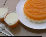 Foto langkah ke 7 dari resep Puding Jeruk Lapis Susu.