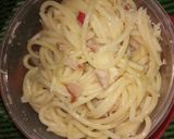 Foto langkah ke 4 dari resep Saghetti Carbonara Simple.