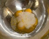 Lekváros piskótatekercs recept fázis 1 fotója