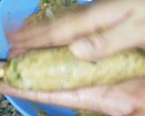 A picture of step 5 of Chicken cheese kabab.
