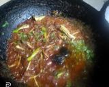 A picture of step 3 of Beef karahi.