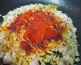 A picture of step 2 of Angoor kakdi ki sabji.