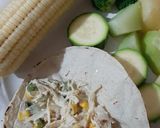 Foto del paso 4 de la receta: Rajas con pollo y elote