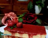 Foto langkah ke 14 dari resep Strawberry Cheddar Cheese Cake 🍓🧉😋.