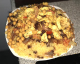 Foto del paso 7 de la receta: Cous cous con pollo, pasas, garbanzos y sin verdura