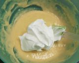 Foto langkah ke 5 dari resep CHIFFON TAPE SINGKONG KEJU metode santan dimasak dulu.