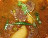A picture of step 5 of Aloo matar gosht😋آلو مٹر گوشت😋.