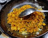 गावरान झुणका (Gavran Zunka Recipe In Marathi) रेसिपी स्टेप 3 फोटो 