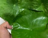 Hình bước làm 3 của món Cơm hấp lá sen ngũ sắc