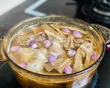 Hình bước làm 4 của món Măng Hầm Giò Heo