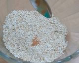 A picture of step 1 of Banana Oats Cake 🍌 | Eggless & Healthy Treat.