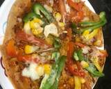 Roti pizza on tawa recipe step 9 photo