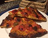 A picture of step 8 of Focaccia Barese.