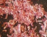 A picture of step 1 of Carbonara.