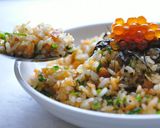 鮭魚炒飯的食譜步驟9照片