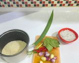 Foto langkah ke 1 dari resep Nasi Liwet Magic Com.