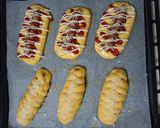 Foto langkah ke 10 dari resep Roti sosis empyuk (1x proofing).
