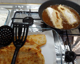 Foto del paso 4 de la receta: Merluza Romana y curry, chips y alioli
