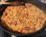 Une image de l'étape 8 de One pot pasta au caribou,tomates et oignon.