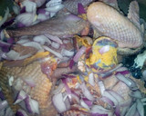 A picture of step 1 of Peppered chicken.