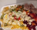 Une image de l'étape 5 de Salade de torsade 3couleurs.
