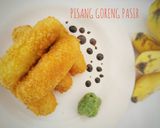 Foto langkah ke 2 dari resep Pisang goreng pasir with matcha jam.