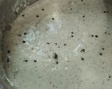 A picture of step 3 of Masala Dosa with Coconut Chutney.