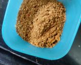 A picture of step 1 of Kadai paneer.