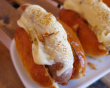 Foto del paso 15 de la receta: Brioche de butifarra con queso fundido y pisto