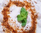 A picture of step 6 of Dahi Phulkiyan.