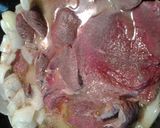 A picture of step 3 of Butter gravy smothered sirloin with mashed carrots.