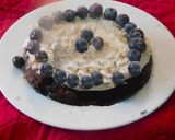 A picture of step 10 of Simply delicious Blueberry choecolate cake for the New Year.