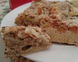 Foto del paso 8 de la receta: Tortita con harina integral, manzana y semillitas de lino💜