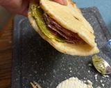 A picture of step 3 of Pijali Wrap copycat.