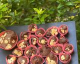 Hình bước làm 2 của món Muffin bằng bột pha sẵn