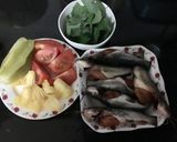 Hình bước làm 1 của món Cá ngạnh nấu canh chua