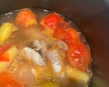 A picture of step 1 of Vietnamese Sweet and Sour Soup (Canh Chua) and Braised Catfish (Ca Bong Lau Kho To).