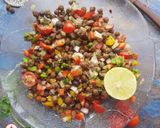 A picture of step 3 of Italian Chana Salad.