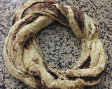 Foto del paso 7 de la receta: ROSCA TRENZADA RELLENA DE 🍫CHOCOLATE🍫🍩🧉Y CHOCO Y 🥥COCO🥥🍩🥥🧉(ideal para el mate)🧉🍩🧉