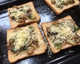 Foto del paso 2 de la receta: Tostada con berenjena al ajillo