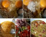 รูปขั้นตอนการทำที่ 1 ของ "Smiley Omelette" My Style Sun (Rice) Omelette😊