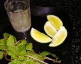 A picture of step 2 of Virgin Mojito.