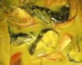 Gambar langkah 3 resipi Patin Tempoyak.